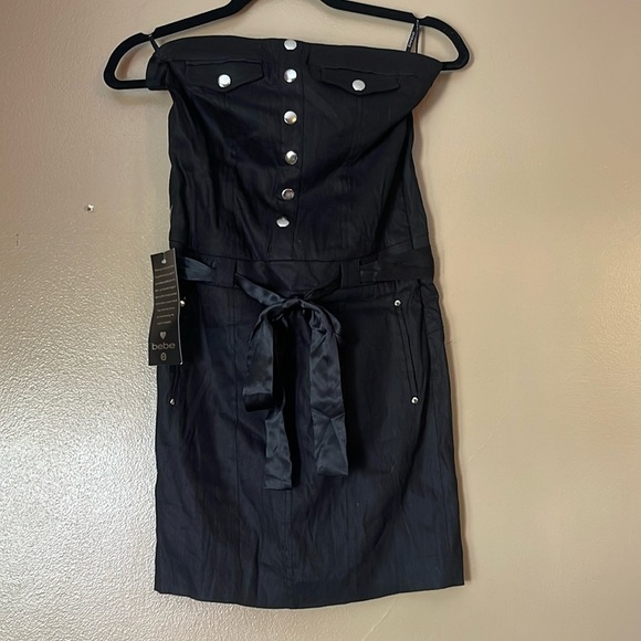 Tube Top Mini Dress • BEBE • NWT - Picture 1 of 7